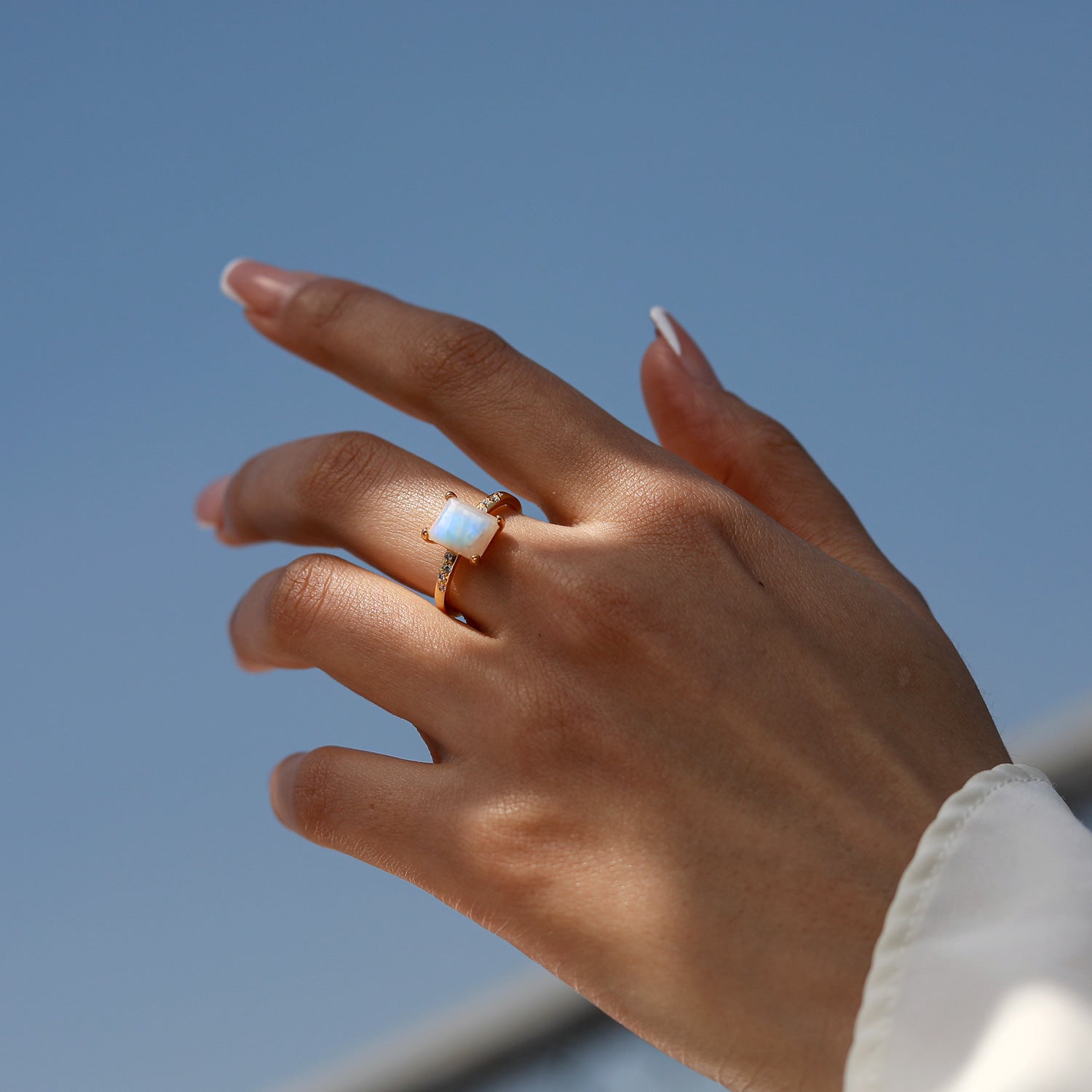 Creative Energy - Moonstone Rings - Num-Magic