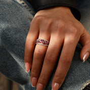 Clarity Mind - Amethyst Rings - Num-Magic