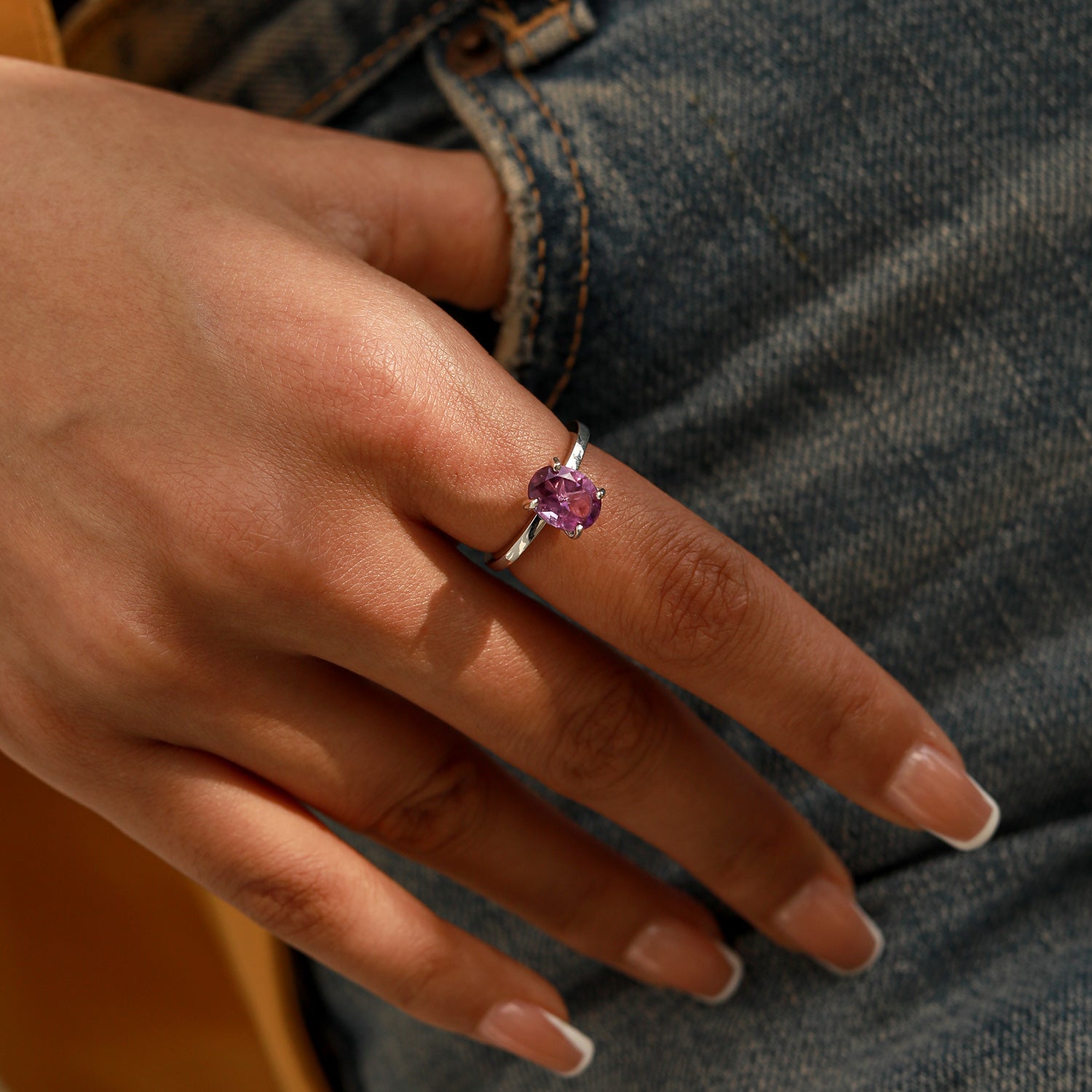 Emotional Balance - Amethyst Rings - Num-Magic