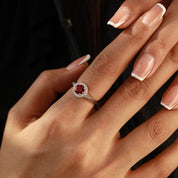 Passionate Love - Garnet Rings - Num-Magic