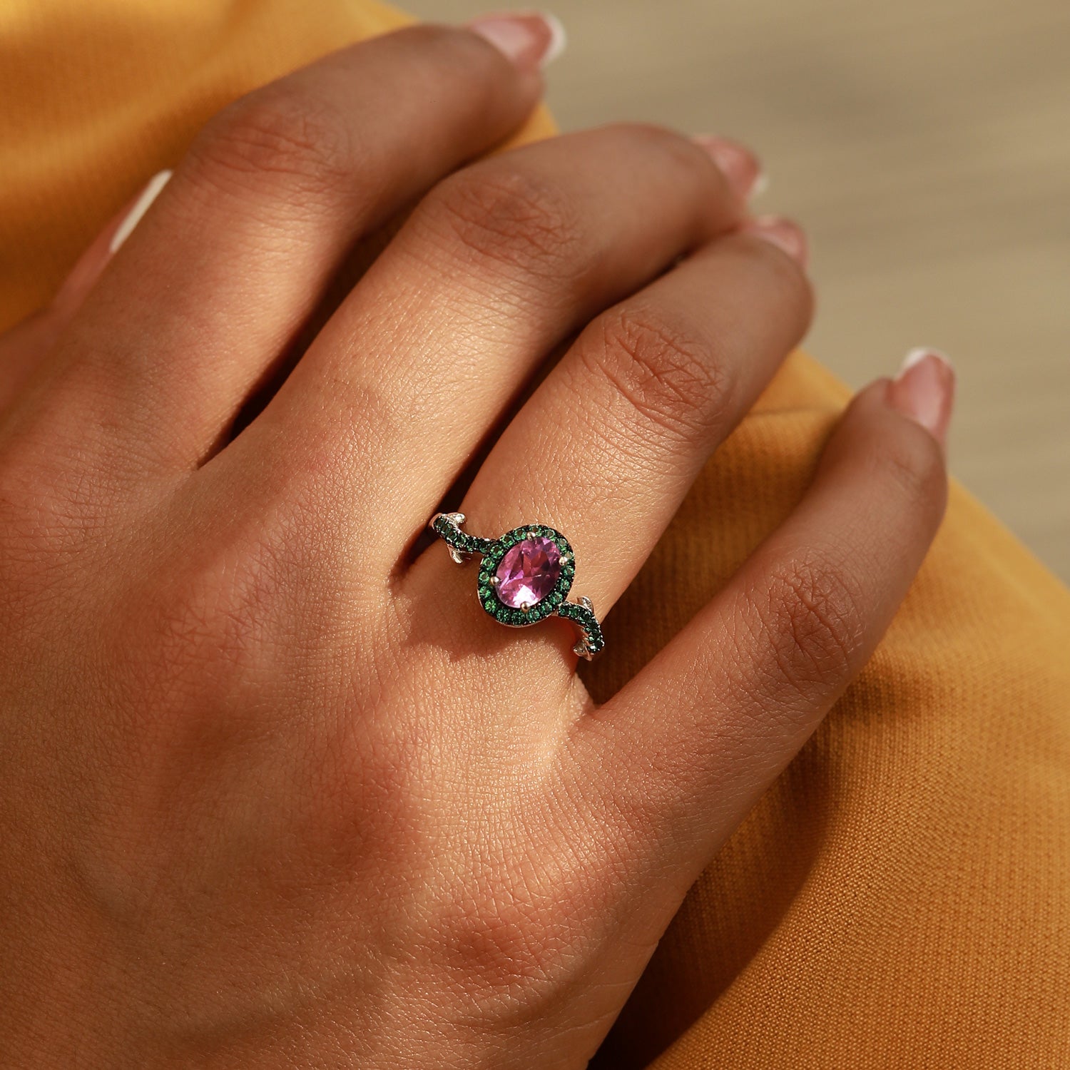 Calming Aura - Amethyst Rings - Num-Magic