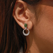 Natural Inspiration - Moss Agate Earrings - Num-Magic