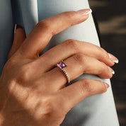 Spiritual Growth - Amethyst Rings - Num-Magic