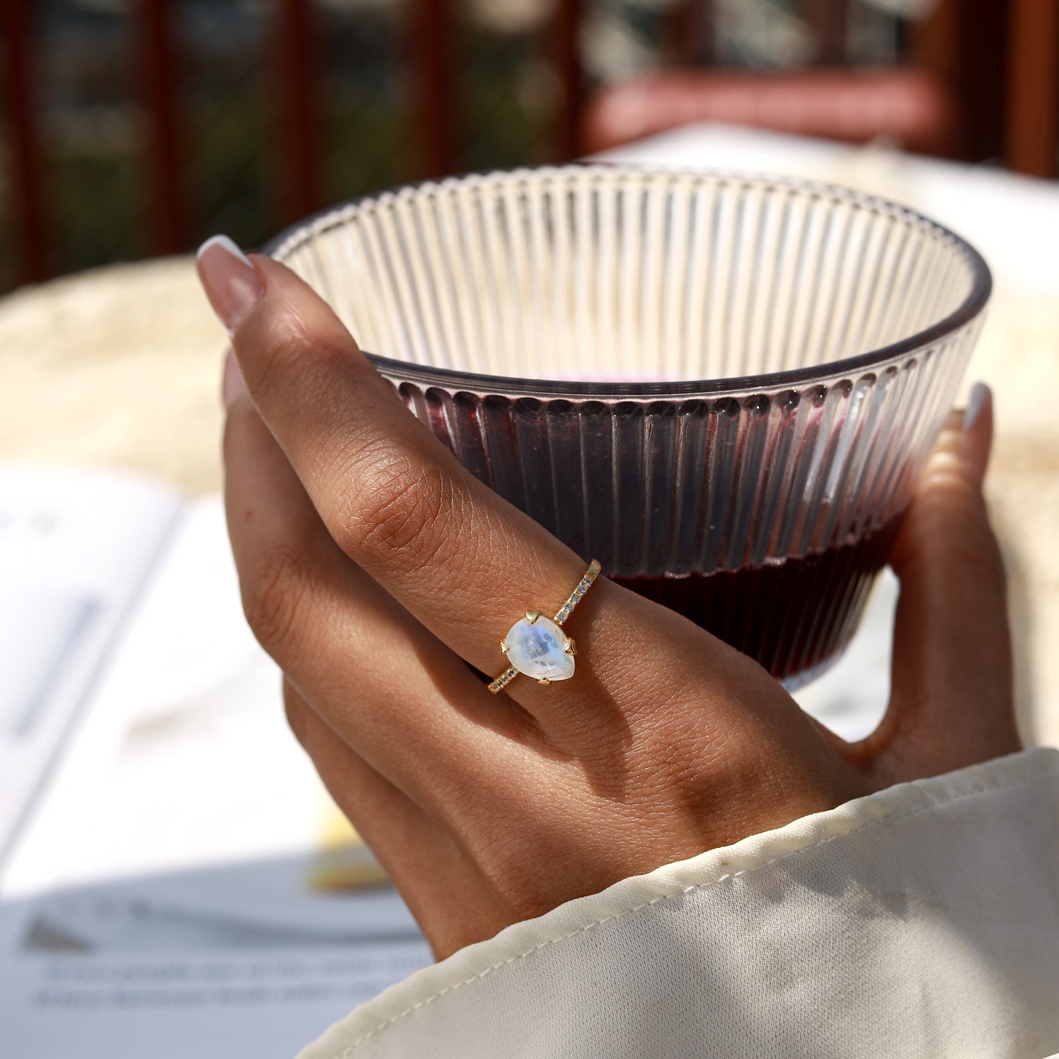 Emotional Balance - Moonstone Rings - Num-Magic