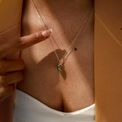 Confidence Enhancer - Moss Agate Necklace - Num-Magic