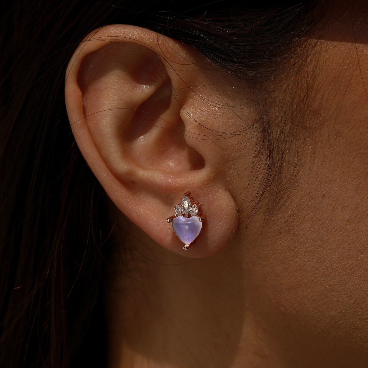 Inner Strength - Moonstone Earrings - Num-Magic