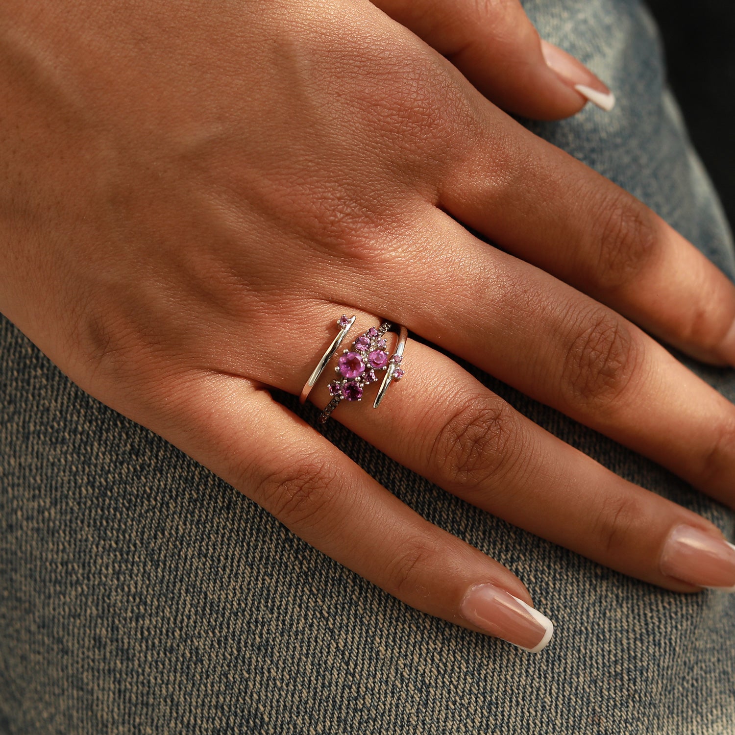Serenity Inducer - Amethyst Rings - Num-Magic