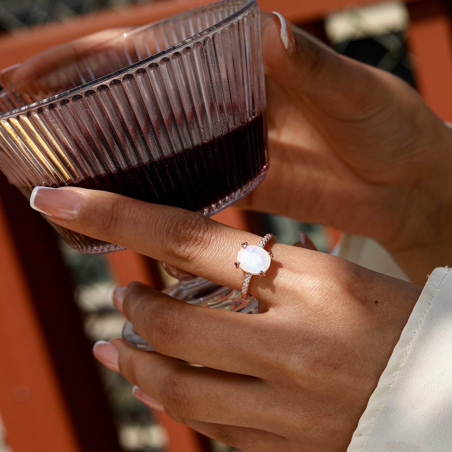 Calm Mind - Moonstone Rings - Num-Magic
