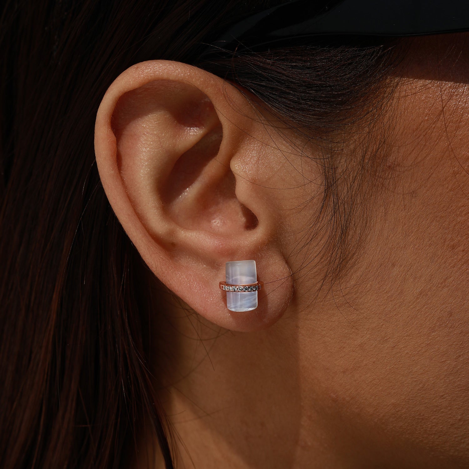 Self-Discovery - Moonstone Earrings - Num-Magic
