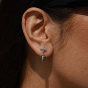 Sacred Ground - Moss Agate Earrings - Num-Magic