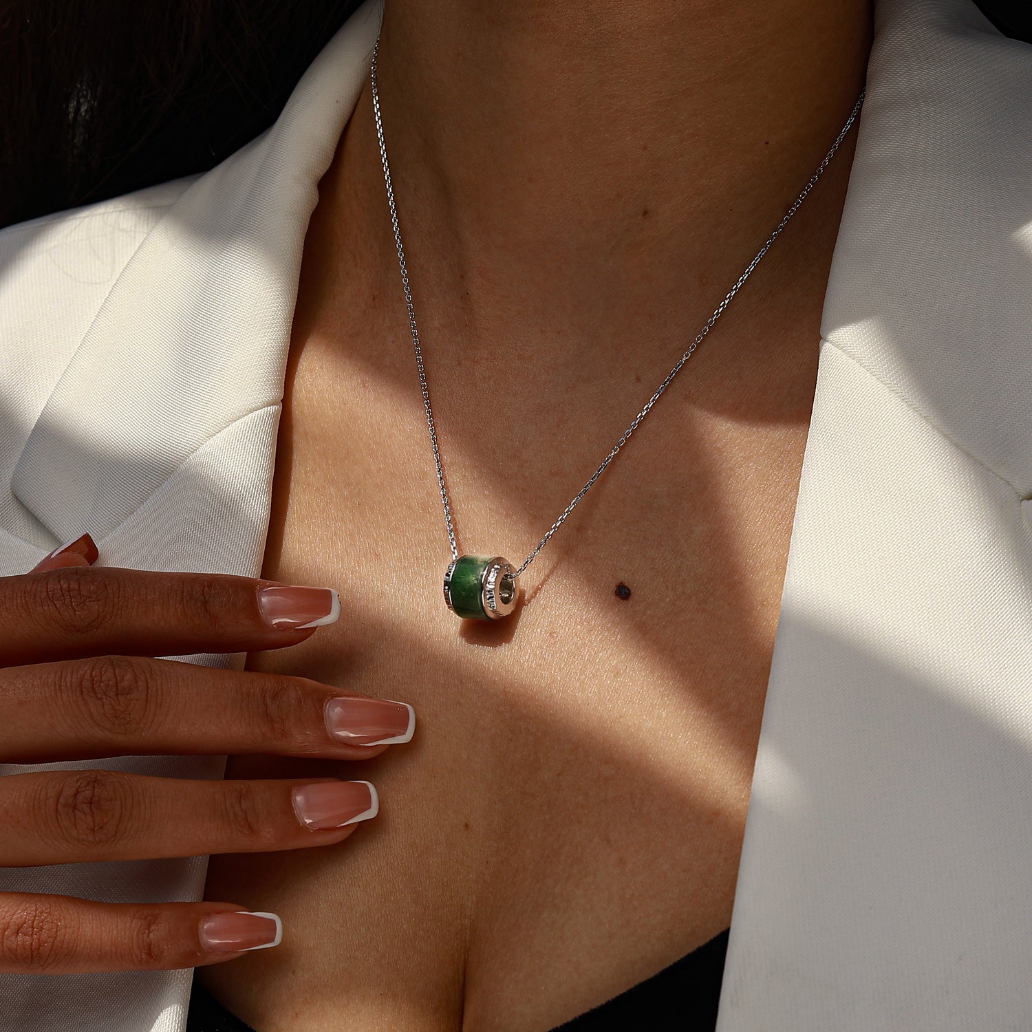 Luck Enhancing - Moss Agate Necklace - Num-Magic