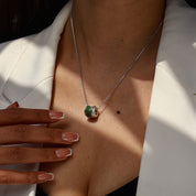 Luck Enhancing - Moss Agate Necklace - Num-Magic