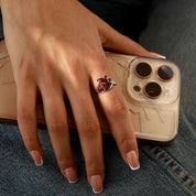 Physical Vitality - Garnet Rings - Num-Magic