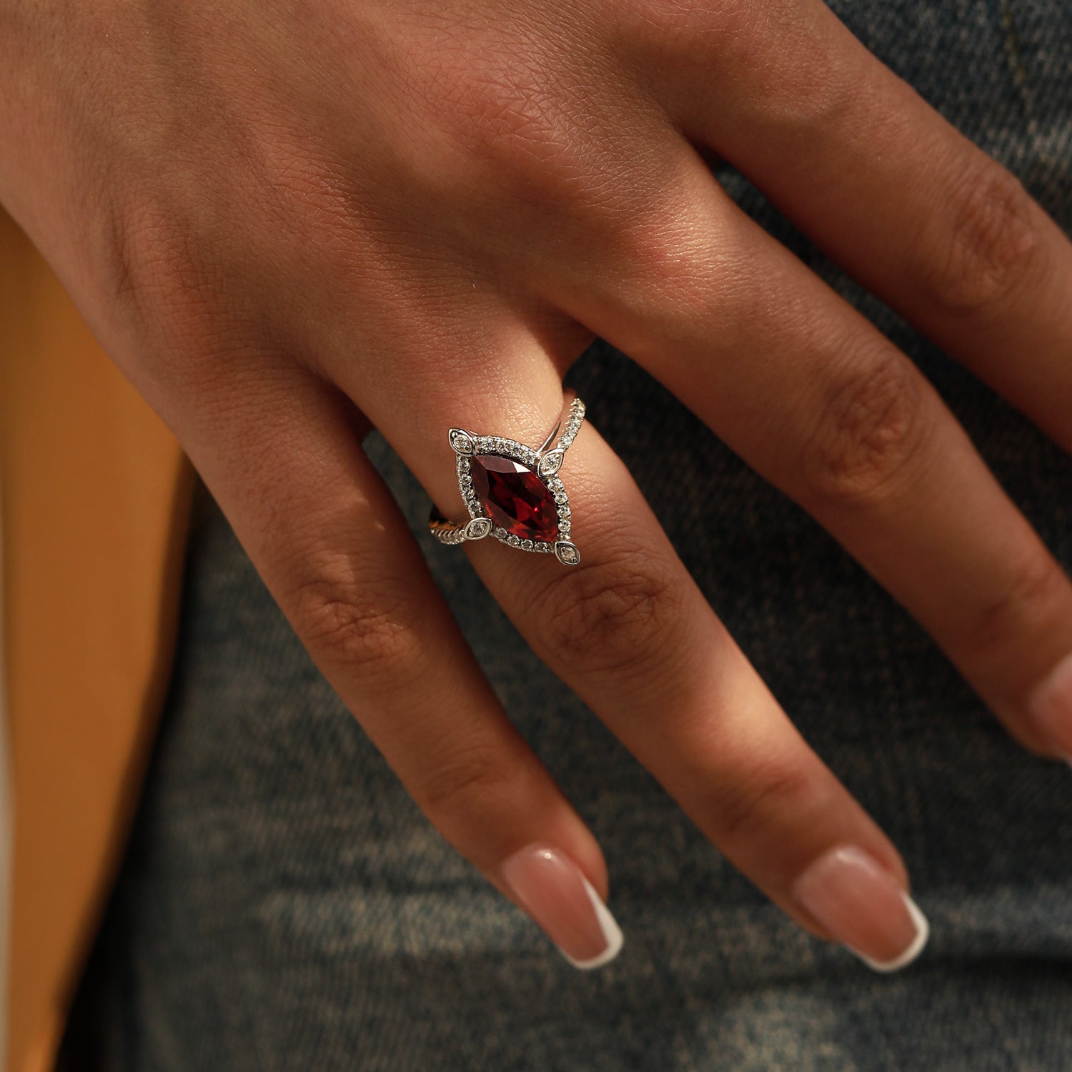 Protection Stone - Garnet Rings - Num-Magic