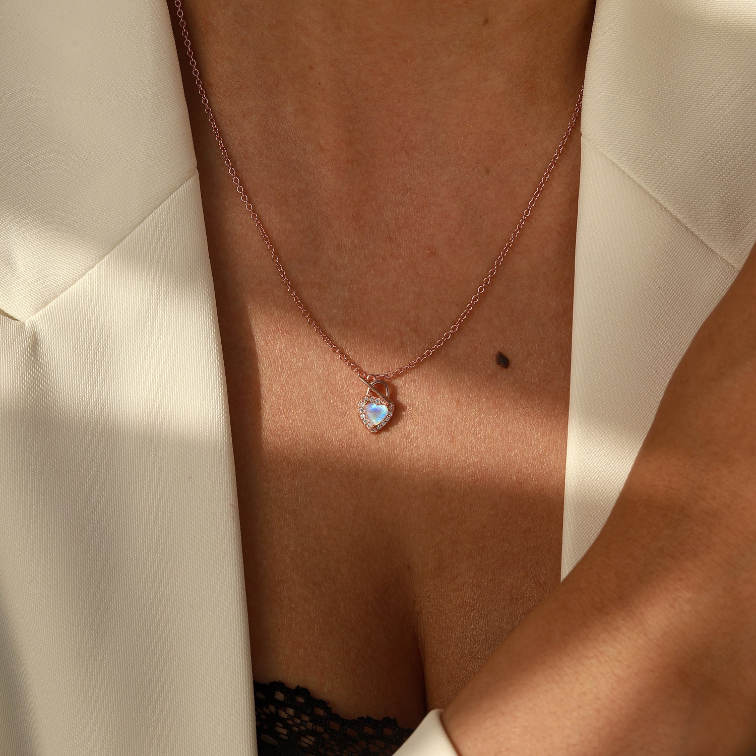 Compassion Growth - Moonstone Necklace - Num-Magic
