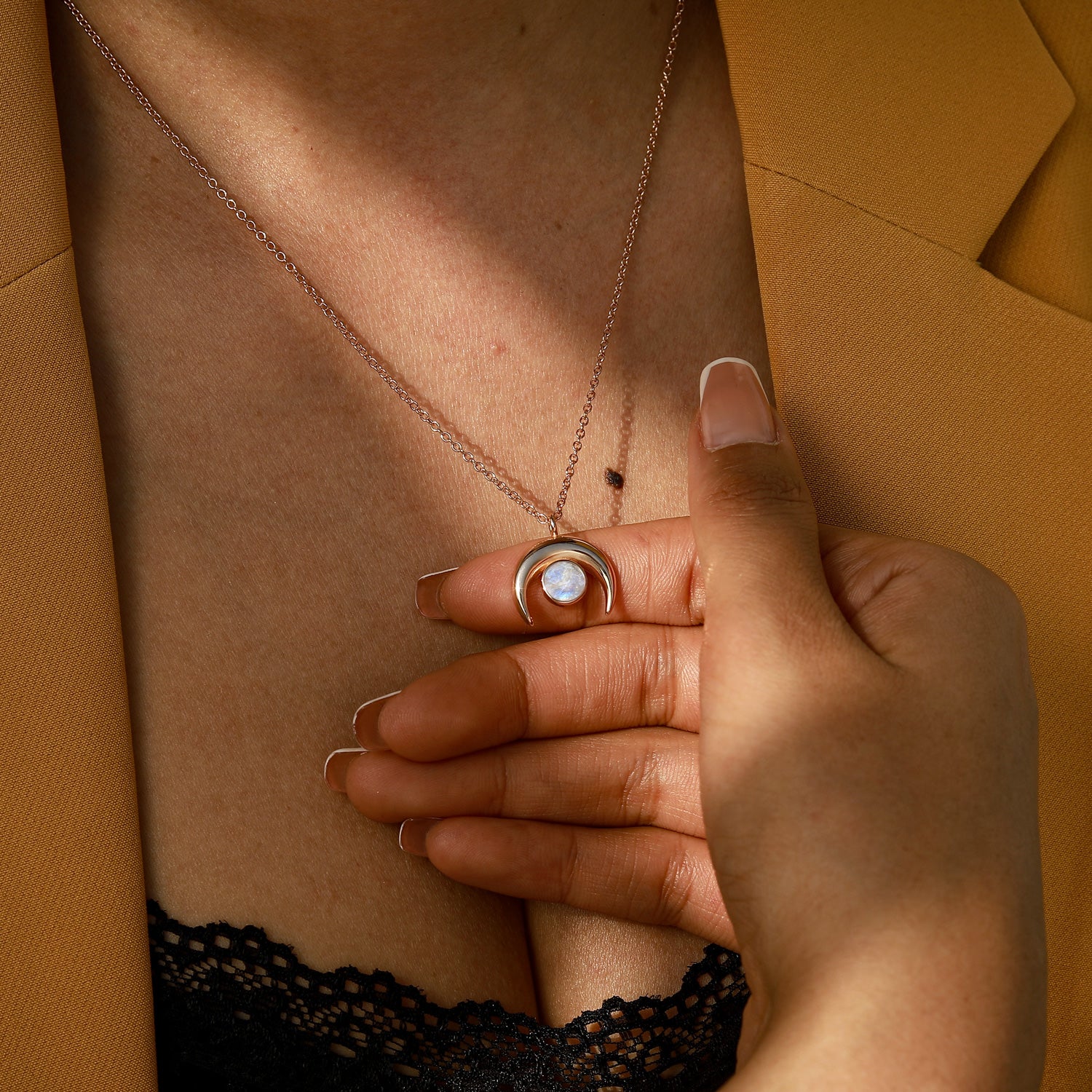 Stress Relief - Moonstone Necklace - Num-Magic