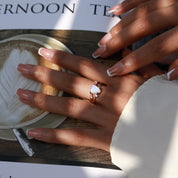 Good Fortune - Moonstone Rings - Num-Magic