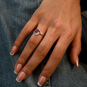 Peaceful Sleep - Amethyst Rings - Num-Magic