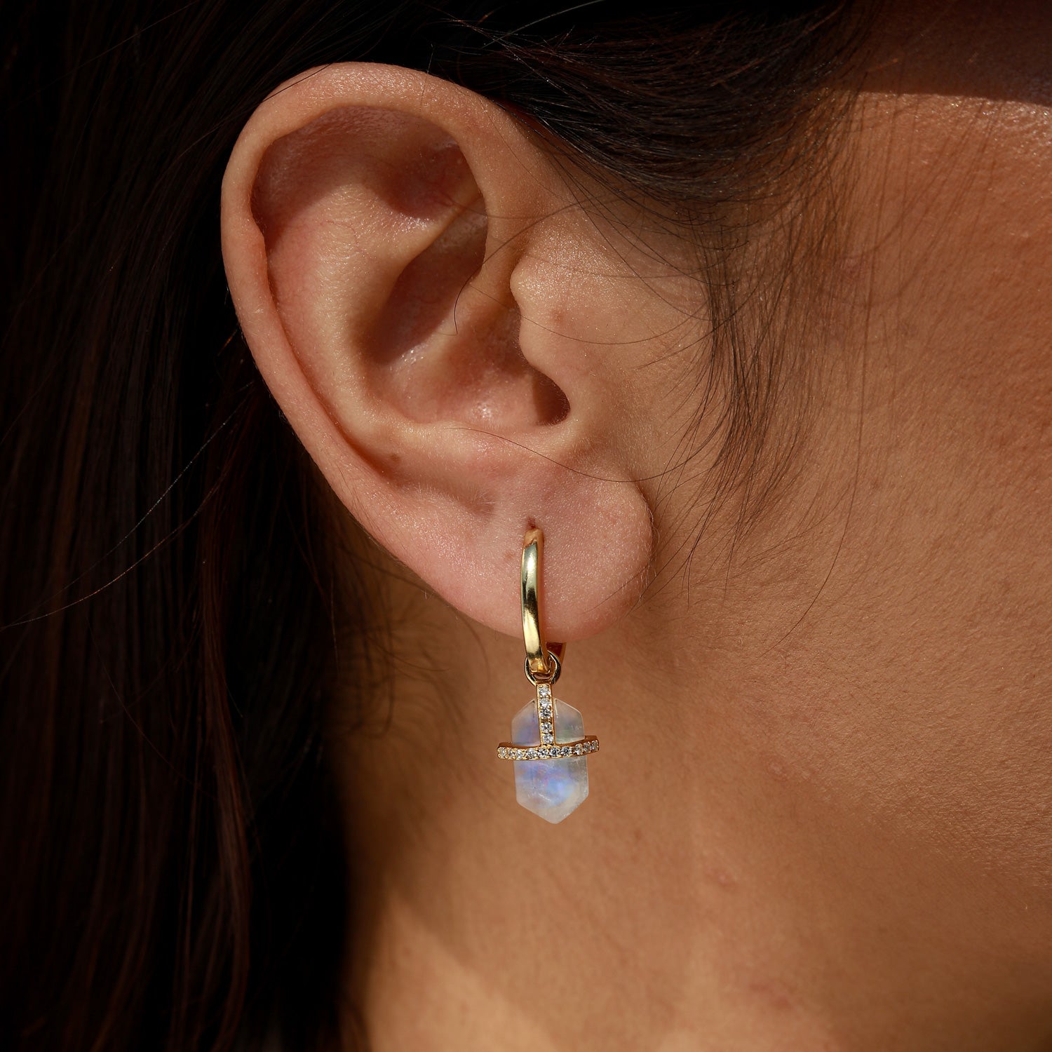 Intuitive Healing - Moonstone Earrings - Num-Magic