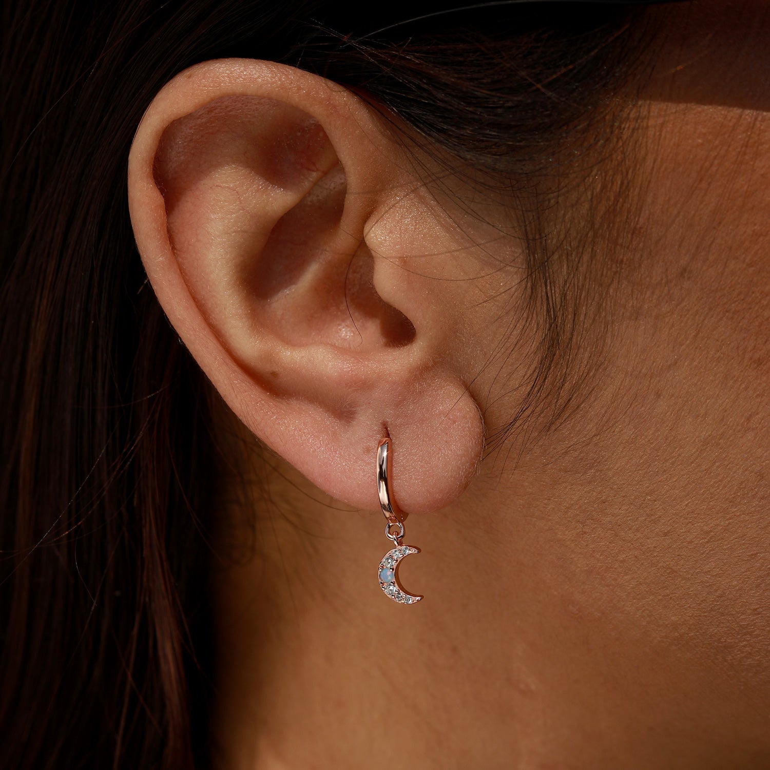 Inner Reflection- Moonstone Earrings - Num-Magic