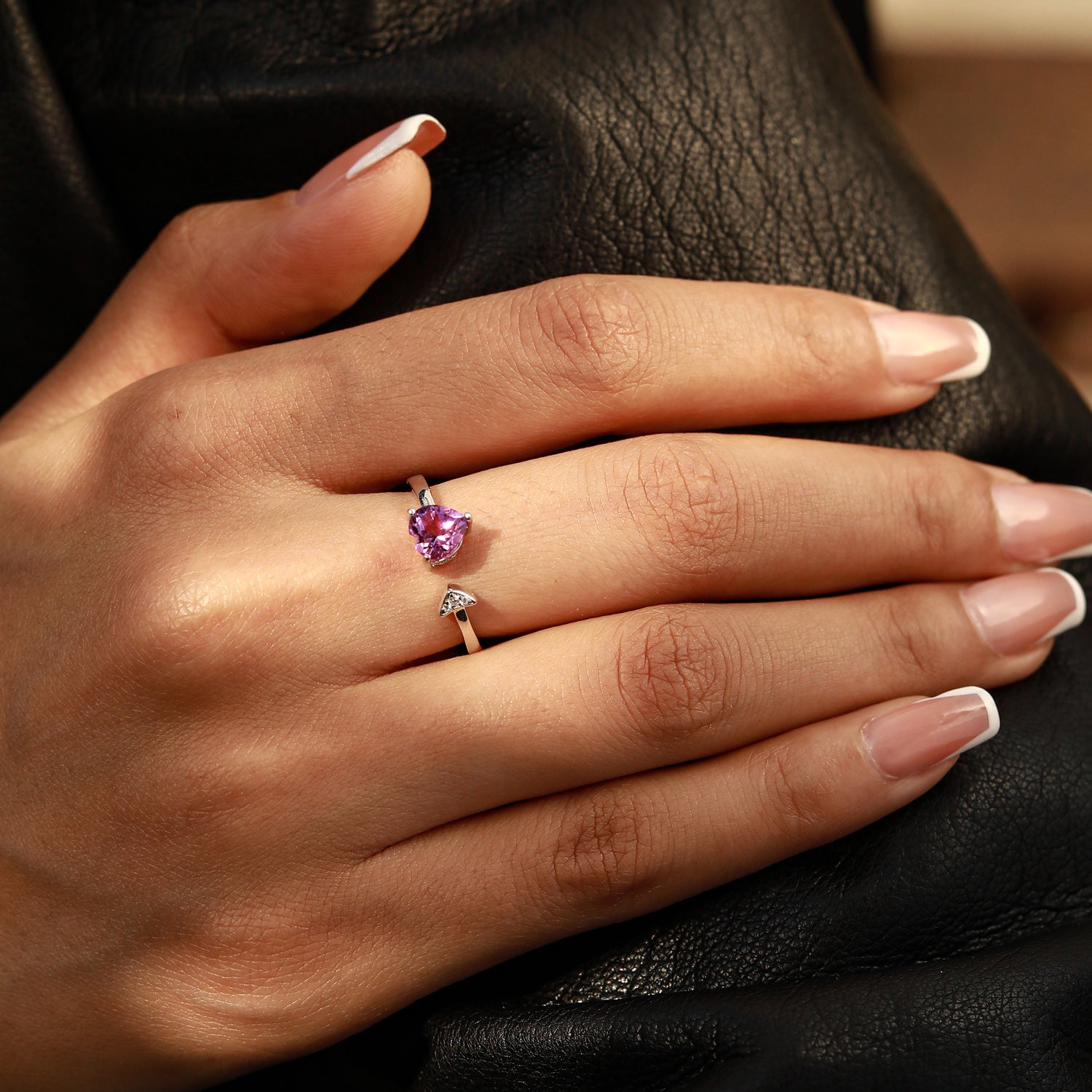 Higher Consciousness - Amethyst Rings - Num-Magic