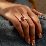 Inner Peace - Amethyst Rings - Num-Magic