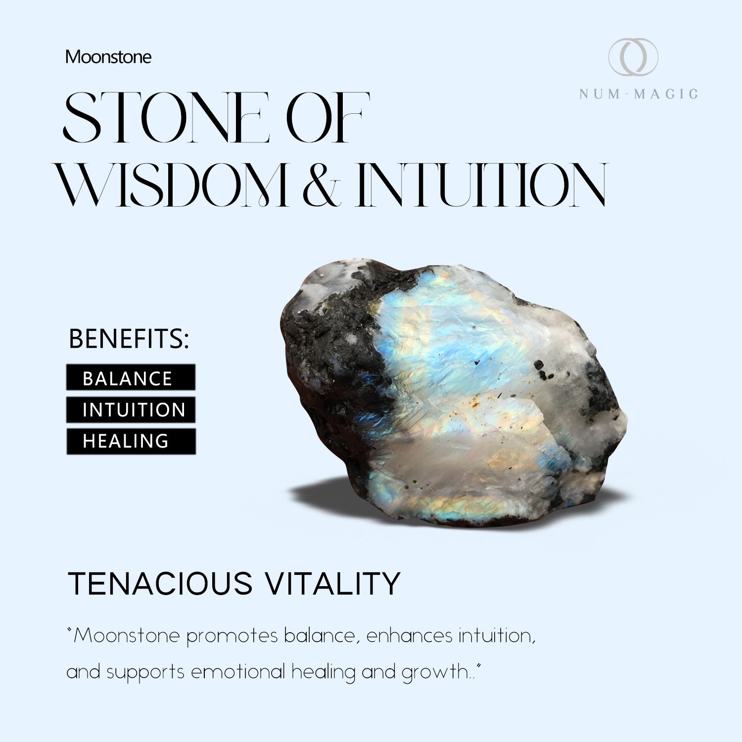 Fertility Support - Moonstone Rings - Num-Magic