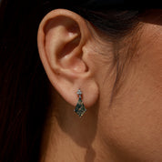 New Beginnings - Moss Agate Earrings - Num-Magic