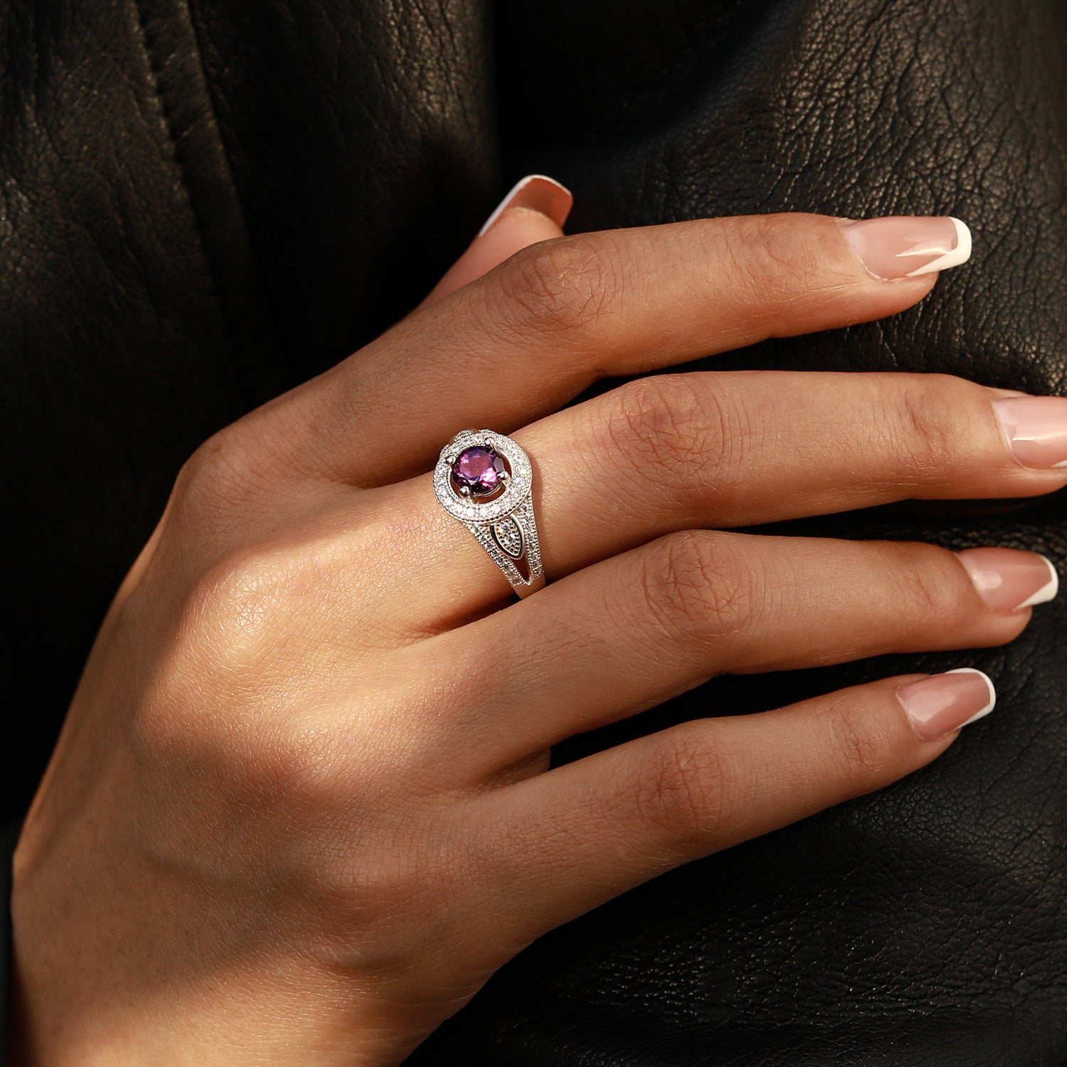 Intuition Boost - Amethyst Rings - Num-Magic