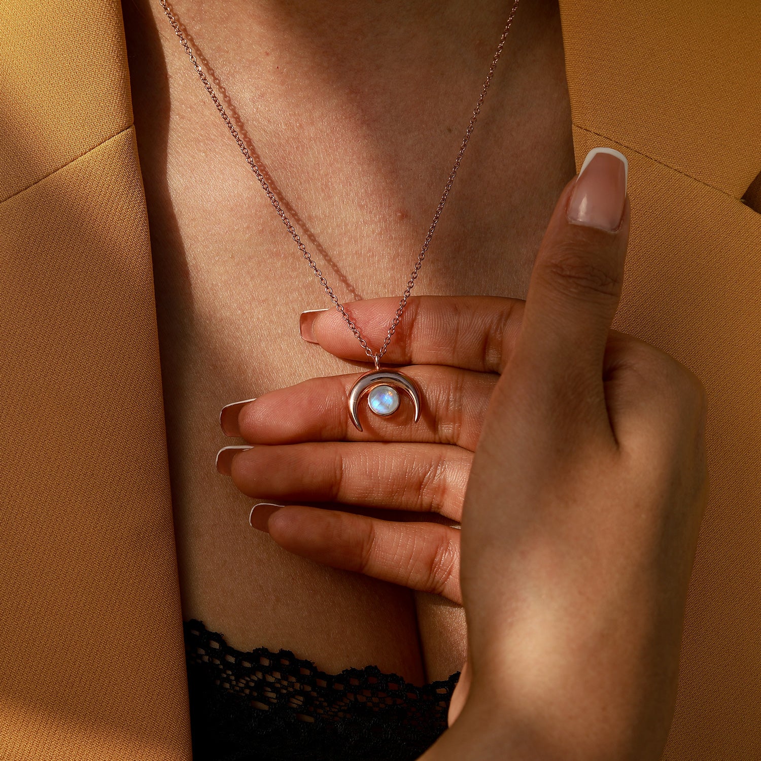 Relationship Harmony - Moonstone Necklace - Num-Magic