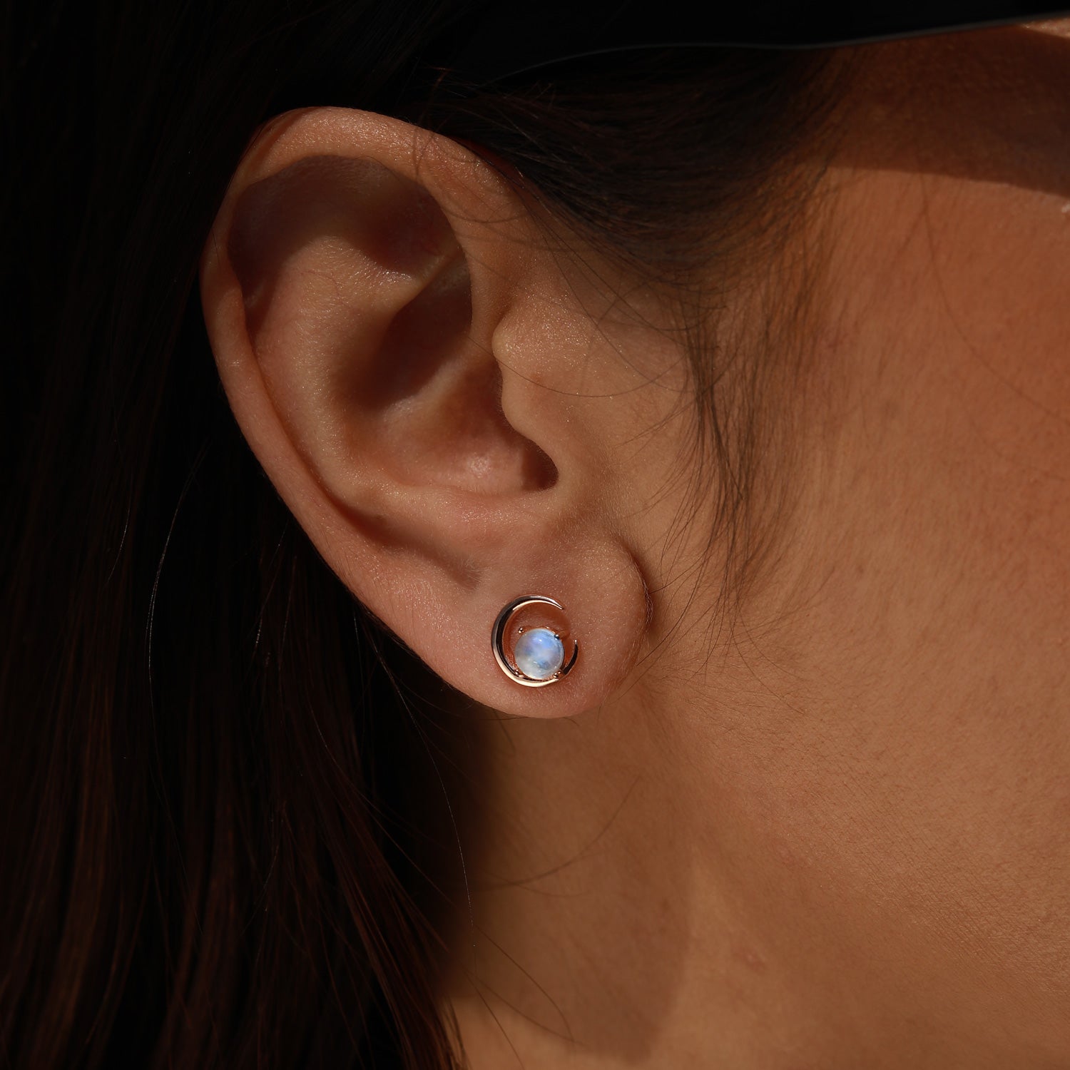 Serene Wisdom - Moonstone Earrings - Num-Magic