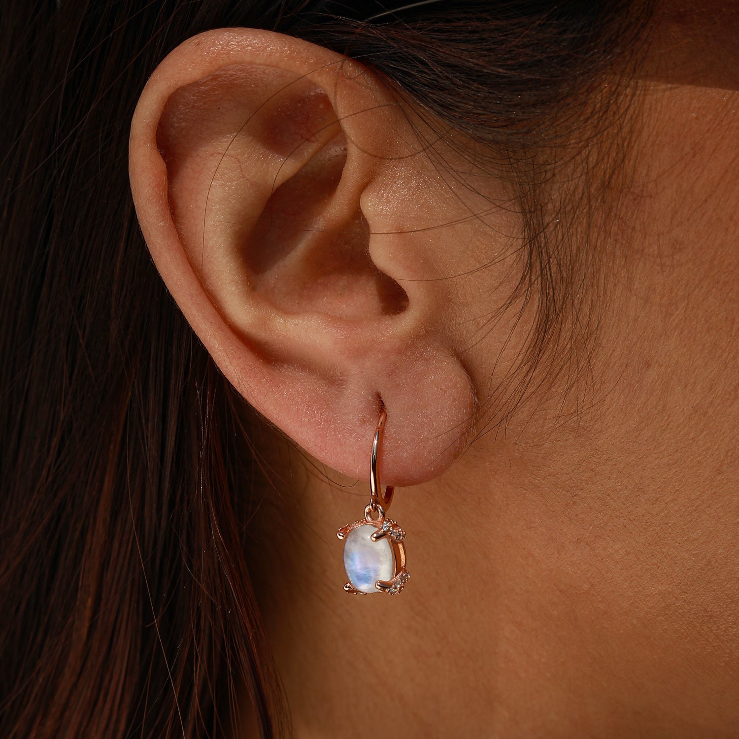 Calmness Restored - Moonstone Earrings - Num-Magic