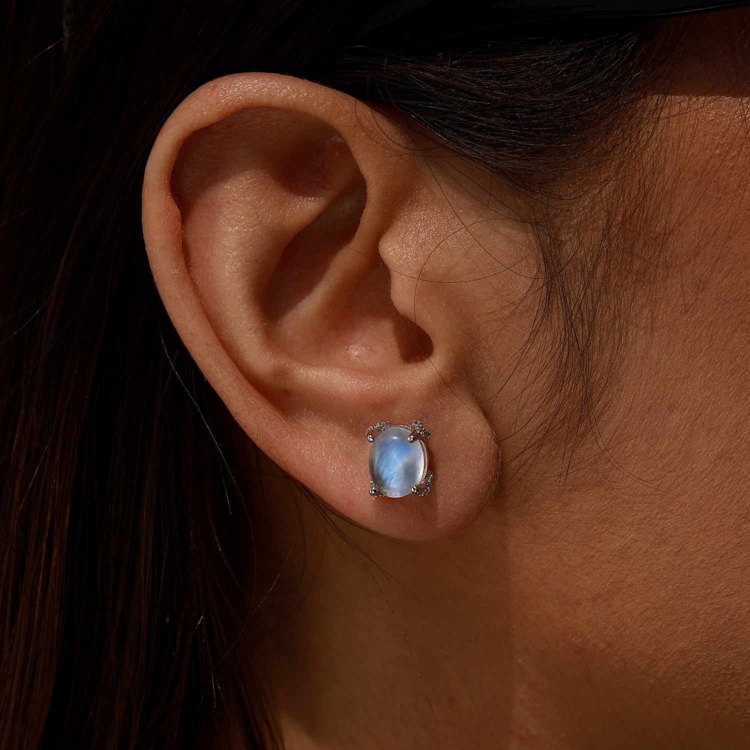 Mental Clarity - Moonstone Earrings - Num-Magic