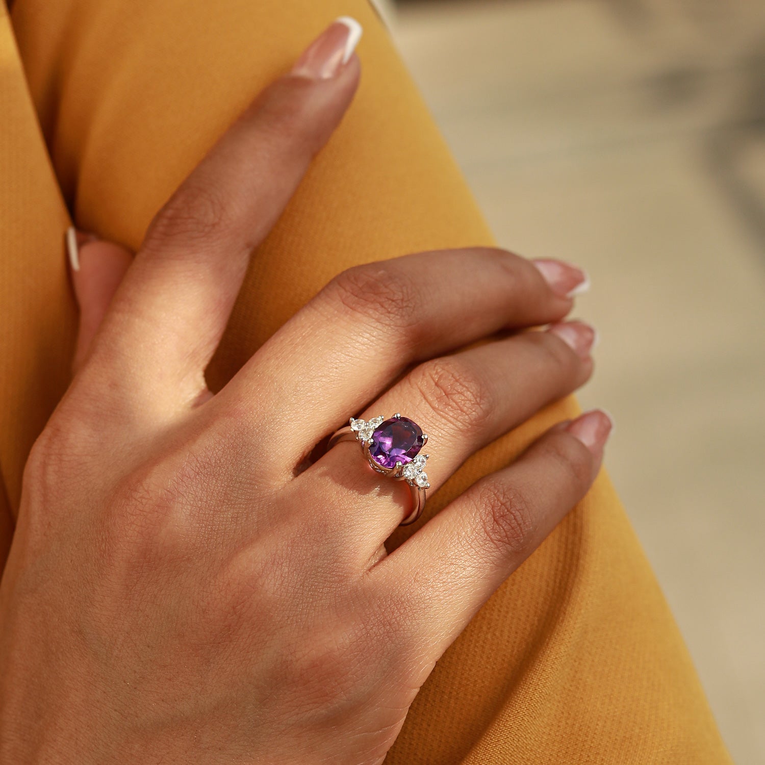 Chakra Alignment - Amethyst Rings - Num-Magic