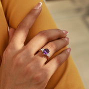 Chakra Alignment - Amethyst Rings - Num-Magic