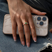 Spiritual Growth - Moss Agate Rings - Num-Magic