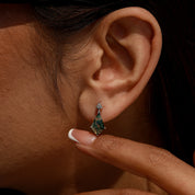 New Beginnings - Moss Agate Earrings - Num-Magic