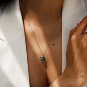 Renewal Energy - Moss Agate Necklace - Num-Magic