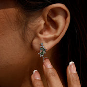 Mental Clarity - Moss Agate Earrings - Num-Magic