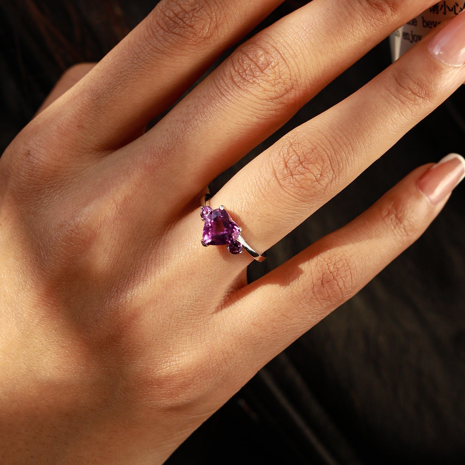 Wisdom Source - Amethyst Rings - Num-Magic