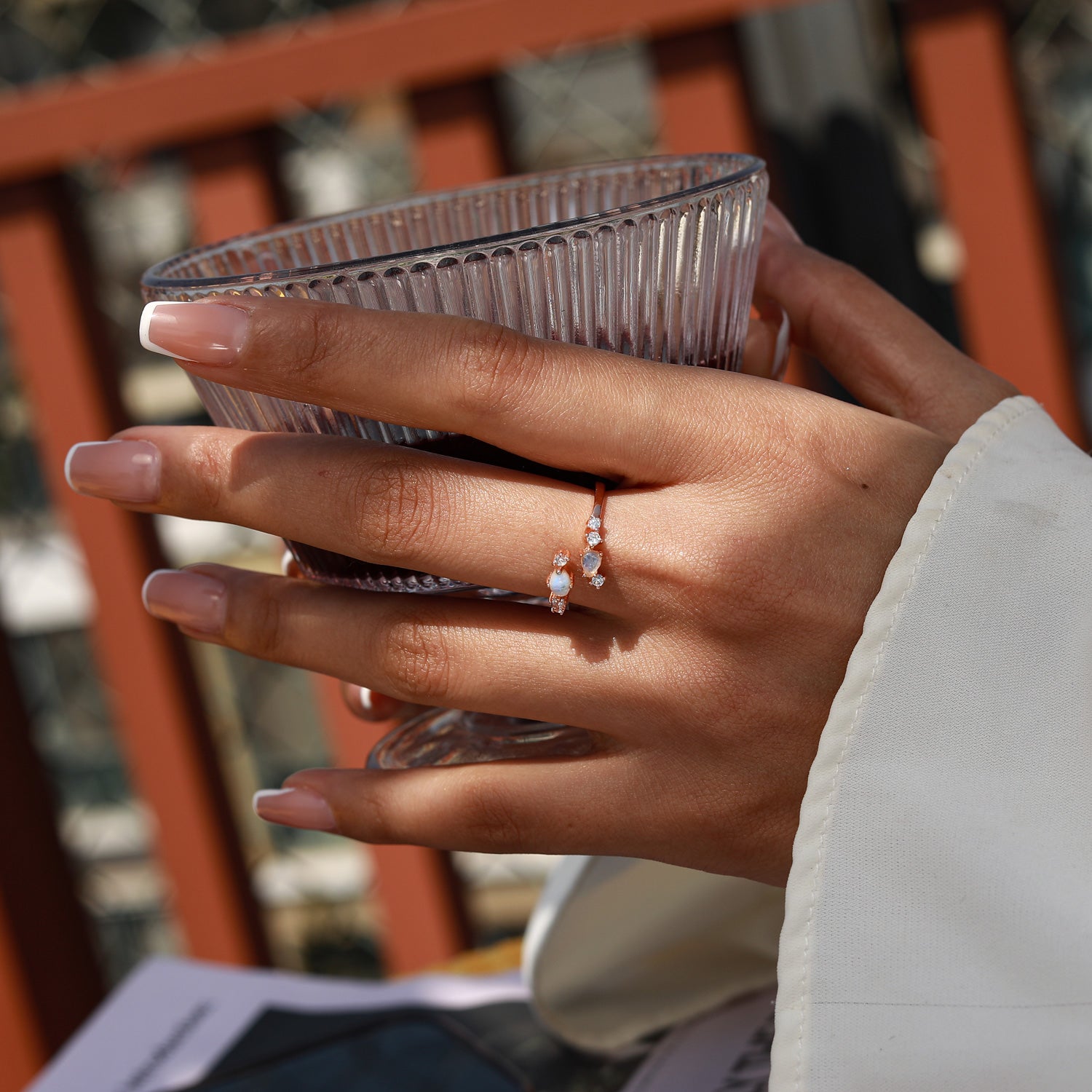 Stress Relief - Moonstone Rings - Num-Magic