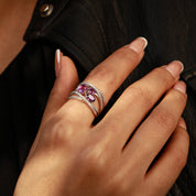 Spiritual Protection - Amethyst Rings - Num-Magic