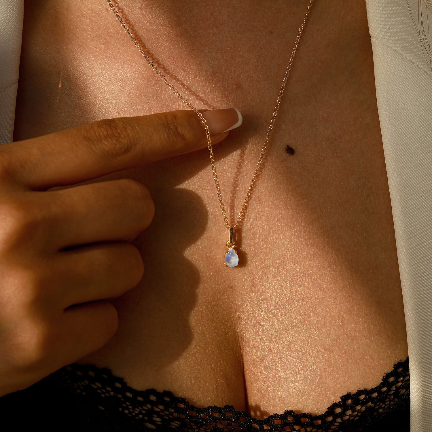 Personal Growth - Moonstone Necklace - Num-Magic