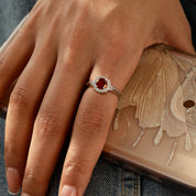 Passionate Love - Garnet Rings - Num-Magic