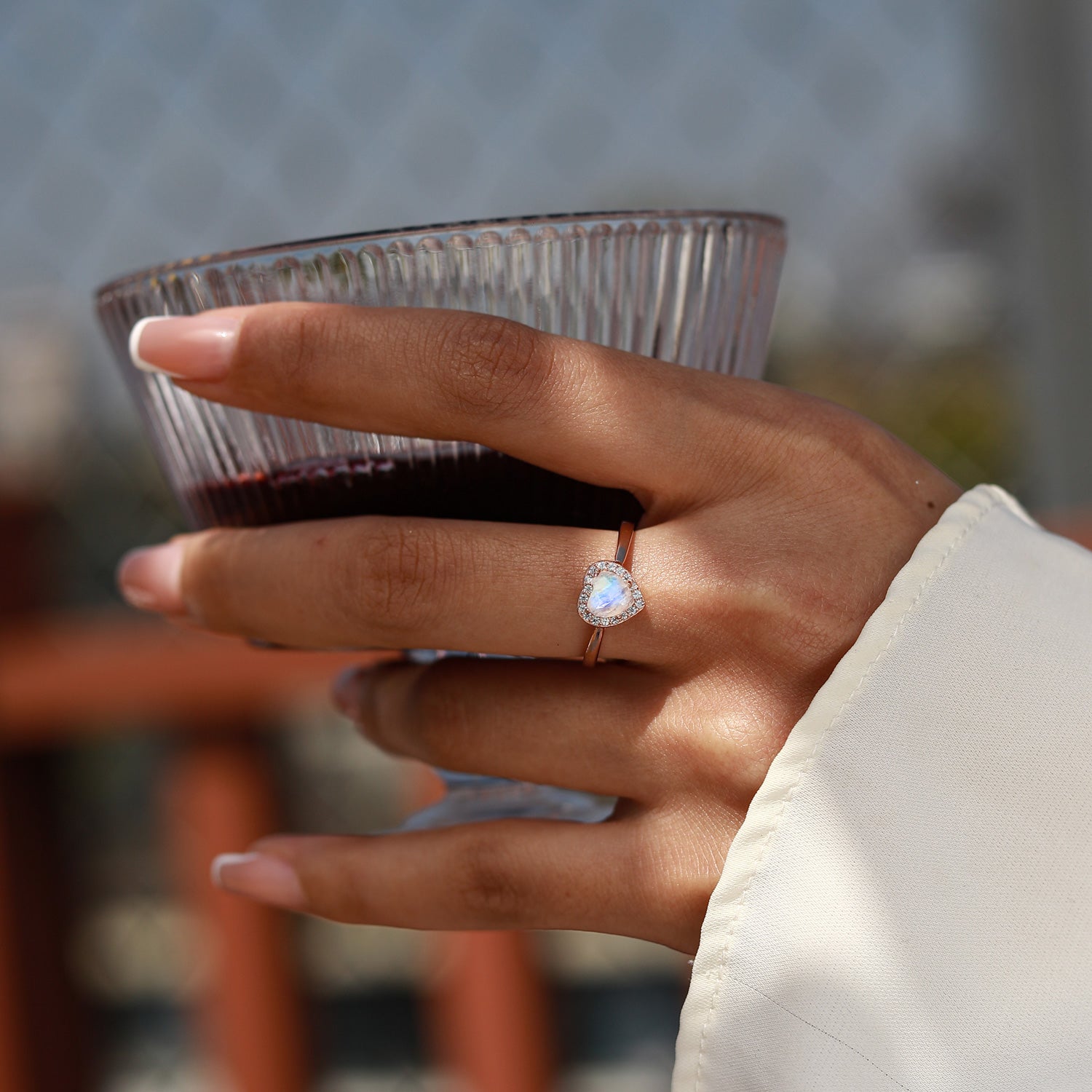 Relationship Harmony - Moonstone Rings - Num-Magic