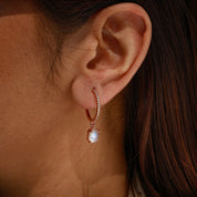 Intuitive Insight - Moonstone Earrings - Num-Magic