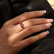 Cleansing Aura - Amethyst Rings - Num-Magic