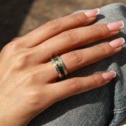 Positive Vibration - Moss Agate Rings - Num-Magic