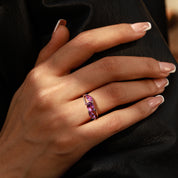 Healing Energy - Amethyst Rings - Num-Magic