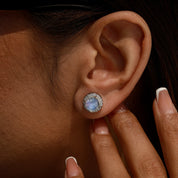 Emotional Stability - Moonstone Earrings - Num-Magic